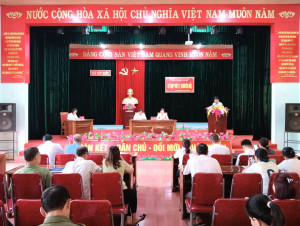 HĐND xã Tây Hiếu tổ chức kỳ họp thứ 17.